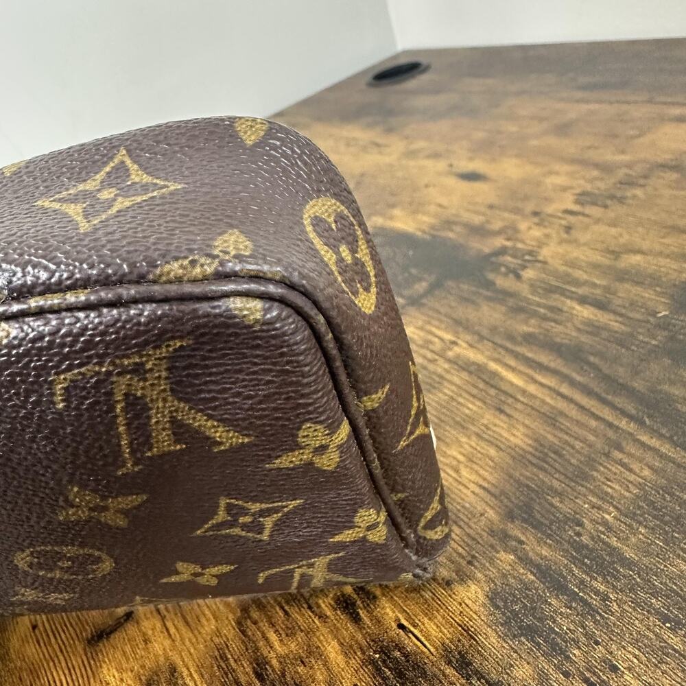 Louis Vuitton Monogram Canvas Brown & Tan Satchel (NOT LV STRAP) - Picture 12 of 16